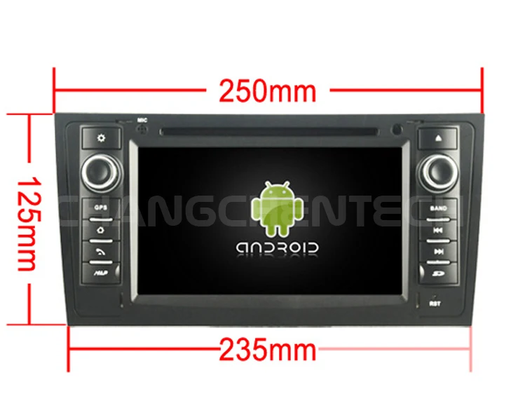 Cheap Car DVD Player Android 9.0 Radio for Audi A6 S6 RS6 Built-in GPS Multimedia Stereo BT WiFi supports DVR Rear Cam OBD TPMS TV 4 0