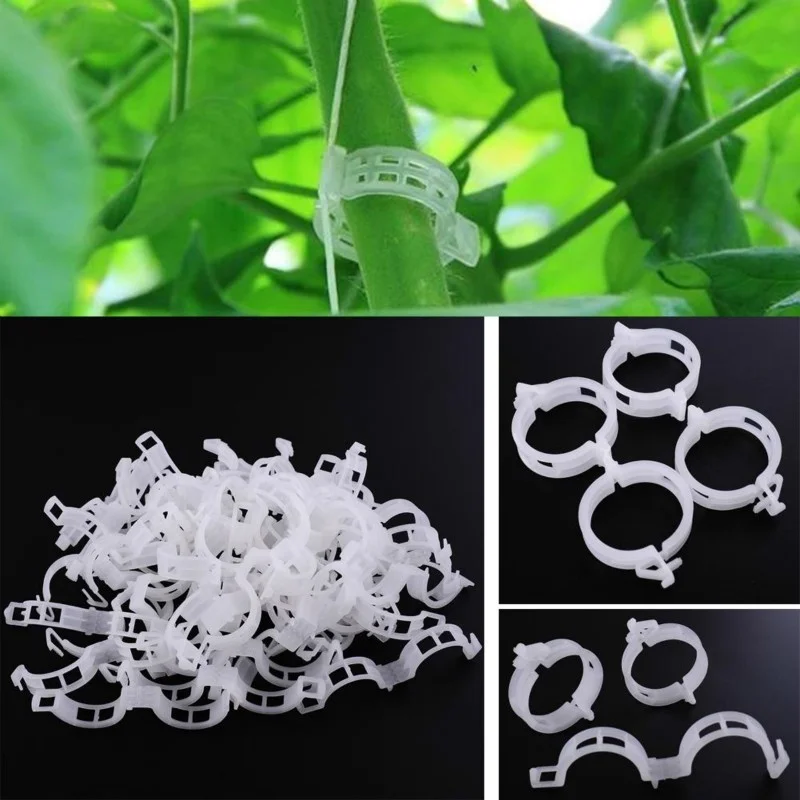 Plastic Plant Support Clips1