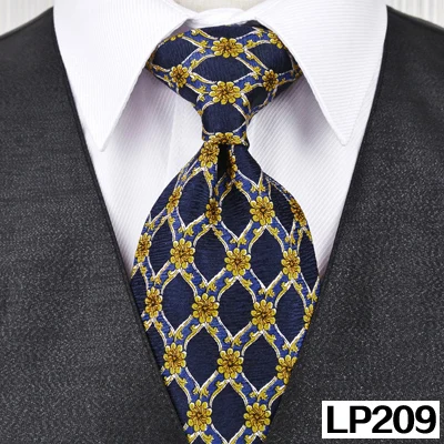 LP209 Ручная печать, мужские галстуки, галстук, узор Пейсли, геометрический, шелк, с принтом, классический,, уникальный костюм, подарок для мужчин - Цвет: LP209