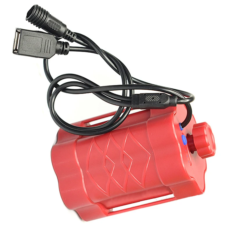 

Portable DIY Powerbank Box 6pcs 18650 Battery Storage Case Holder 12V For Bicycle LED Light USB Charger for Smartphone Box
