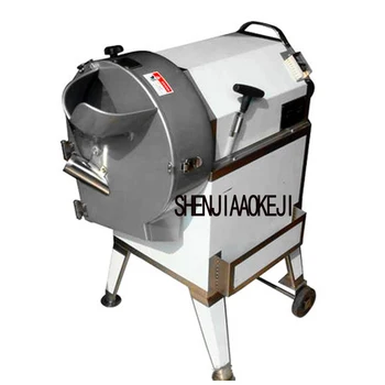 

Stainless steel potatoes dicing machine carrots shred silk slicing machine multifunction bulbous dicer machine 220V