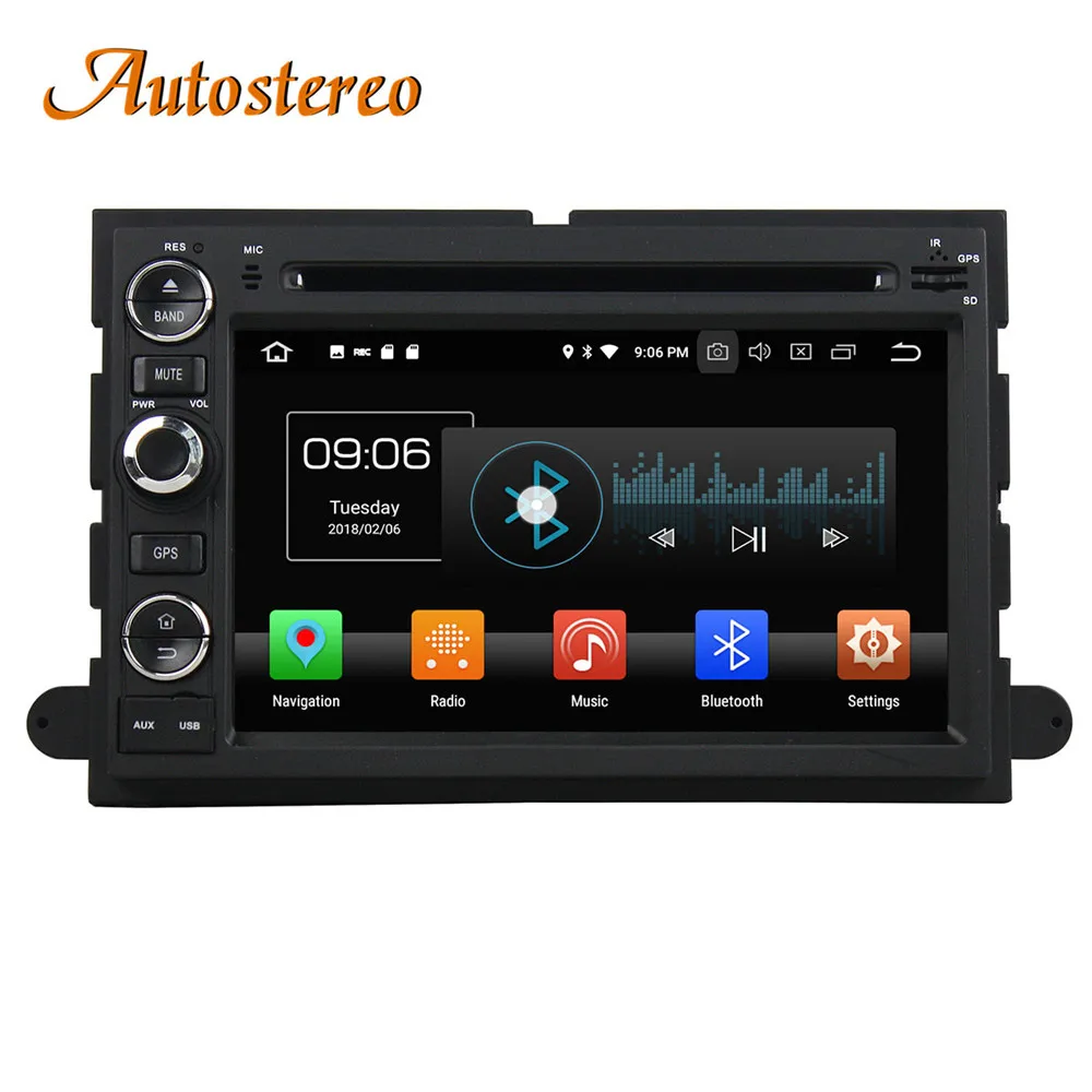 Flash Deal Android 9 DPS Car GPS navigation For Ford Fusion/Explorer/F150/ Edge/Expedition multimedia headunit radio tape recorder auto IPS 1