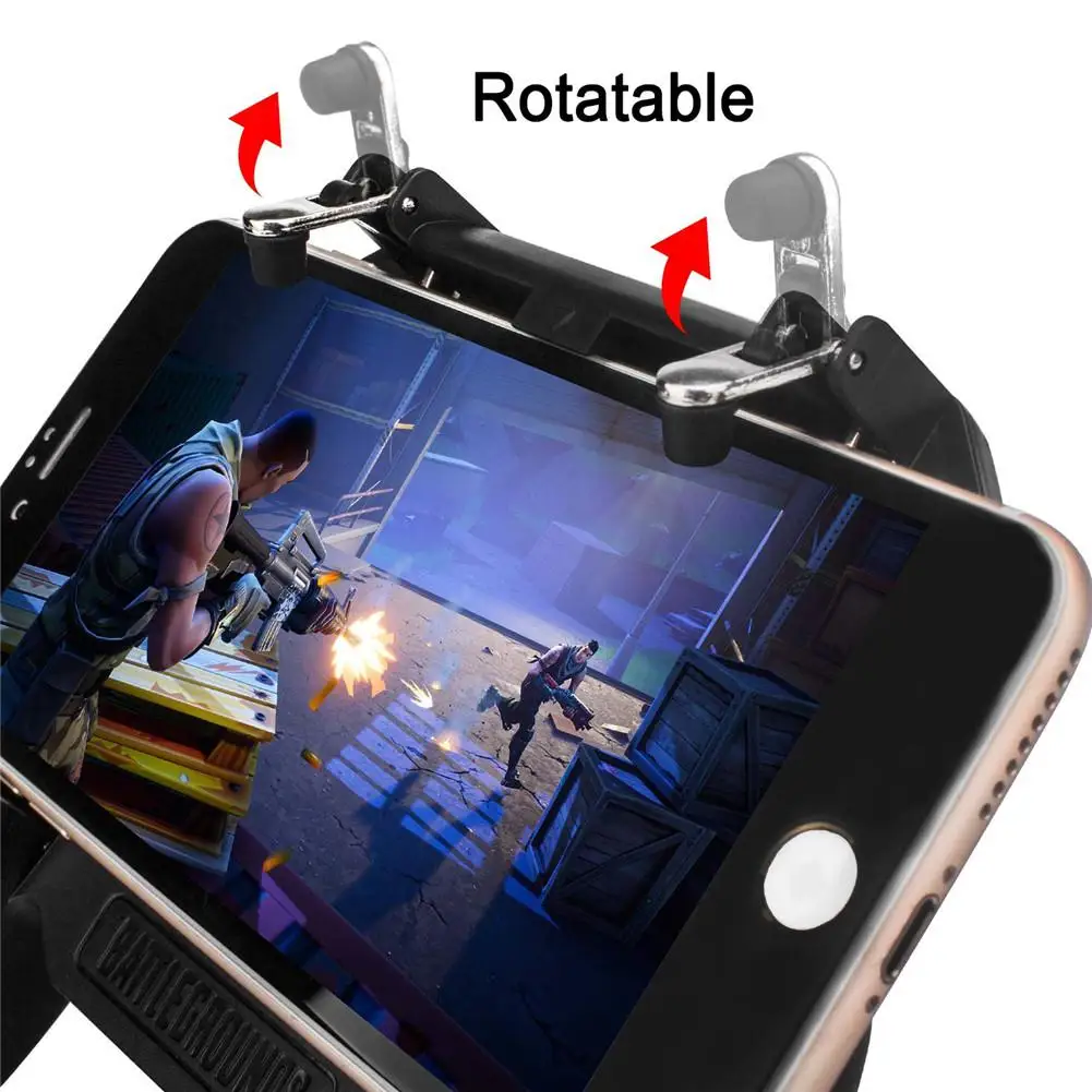  Kuulee 4 in 1 SR Heat Dissipation pubg controller Mobile Game Controller Gamepad 2019 New Fashion S
