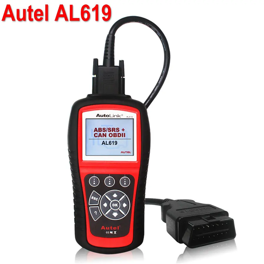 Цена за Autel Автоссылка AL619 ABS/SRS + CAN OBD2 Диагностический Scan Tool Авто Code Reader Сканер Автомобильной Escaner Automotriz Automotivo Цена за Autel Автоссылка AL619 ABS/SRS + CAN OBD2 Диагностический Scan Tool Авто Code Reader Сканер Автомобильной Escaner Automotriz Automotivo