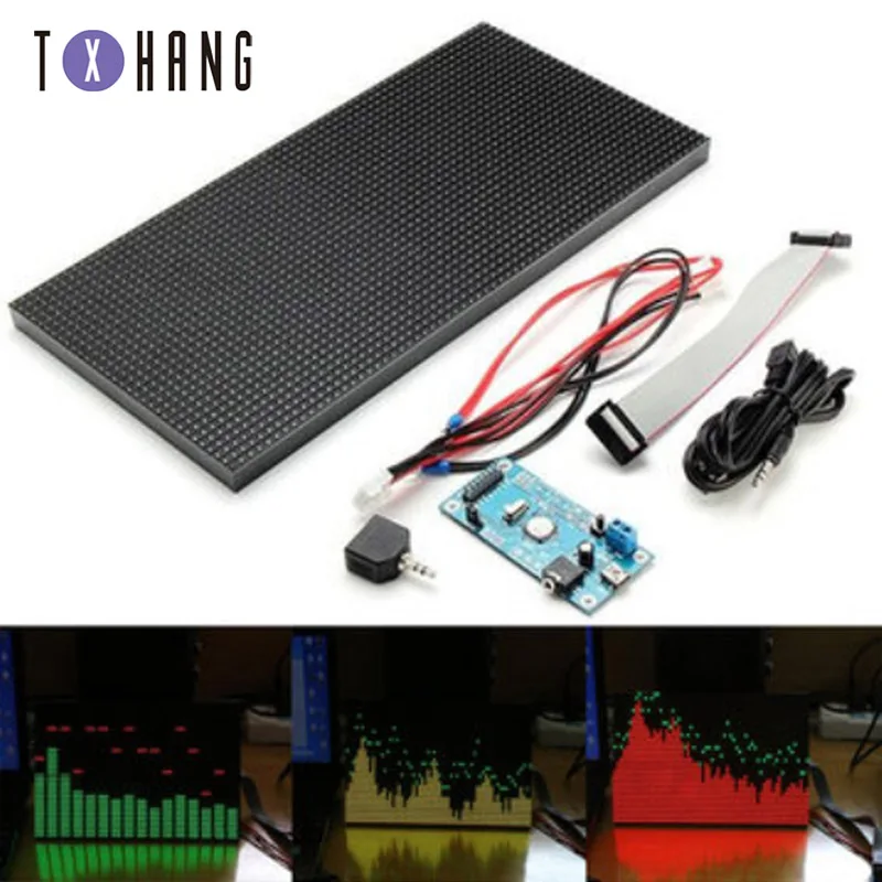 

Music Spectrum Display 6 Display Modes DIY LED Meter Kit Audio Spectrum for power amplifier amp KTV