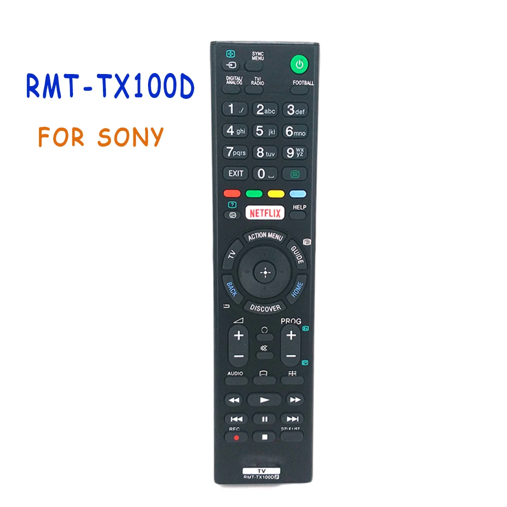 Пульт дистанционного управления Управление для sony RMT-TX100D NETFLIX Bravia ТВ RMTTX100D KD-43X8301C RMT-TX101J RMT-TX102U RMT-TX102D Fernbedienung