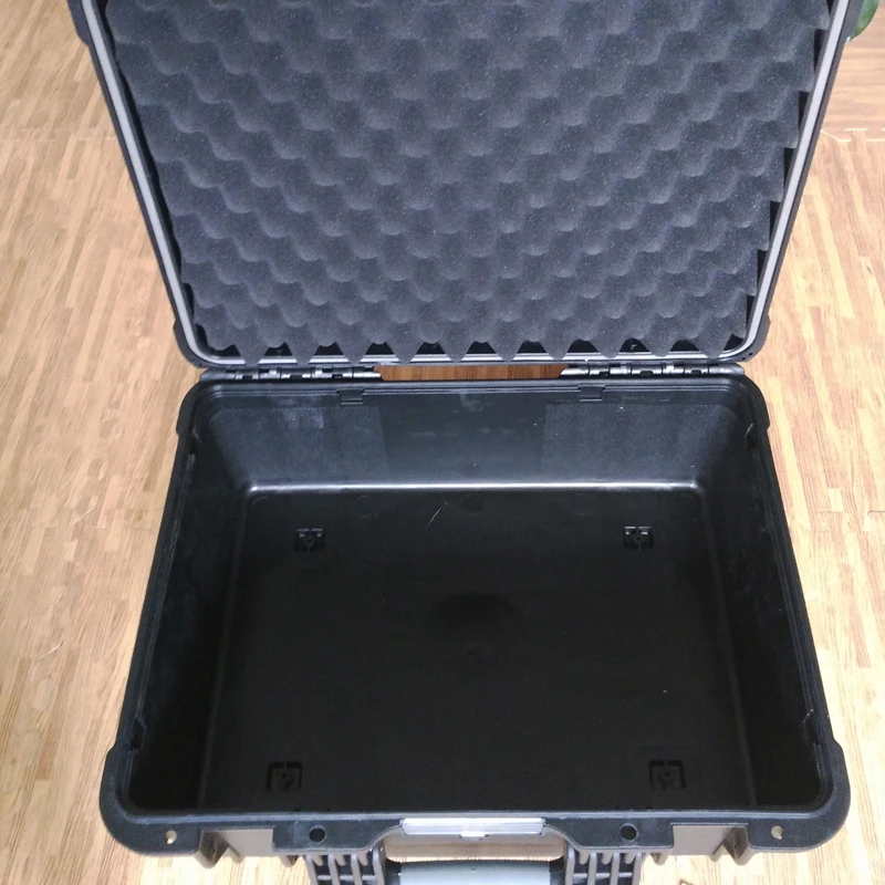 Горячая черный пластиковый ящик для инструментов