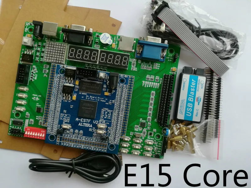 

E15 fpga development board bottom altera EP4CE15F17C8N board SOPC board fpga board altera board EDA