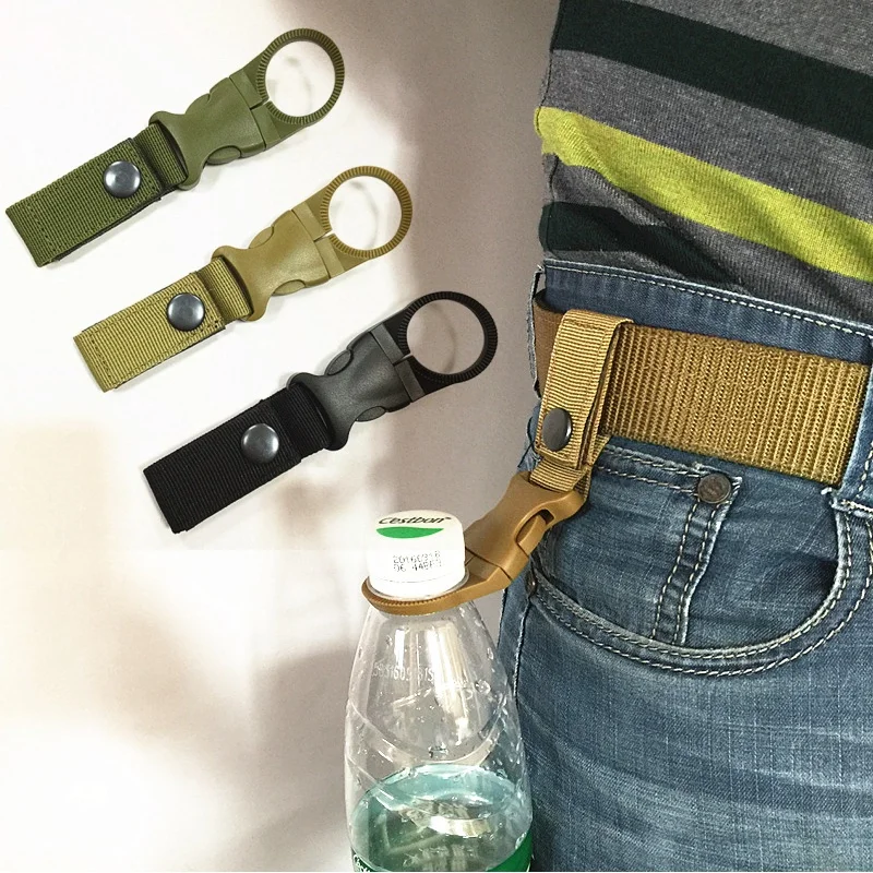 Abay Molle Attach bing Buckle Water Bottle Clip Outdoor Carabiner