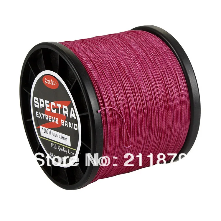 Buy Free shipping 100 PE braided fishing line 1000m