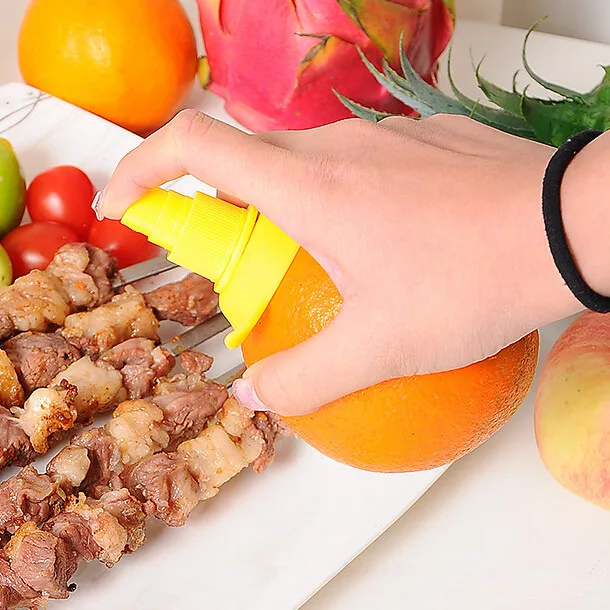 7 Goods for Kitchen Gadgets Lemon Sprayer Fruit Juice Citrus Limon Orange Juice Llemon Squeezer Spray Kitchen Accessories