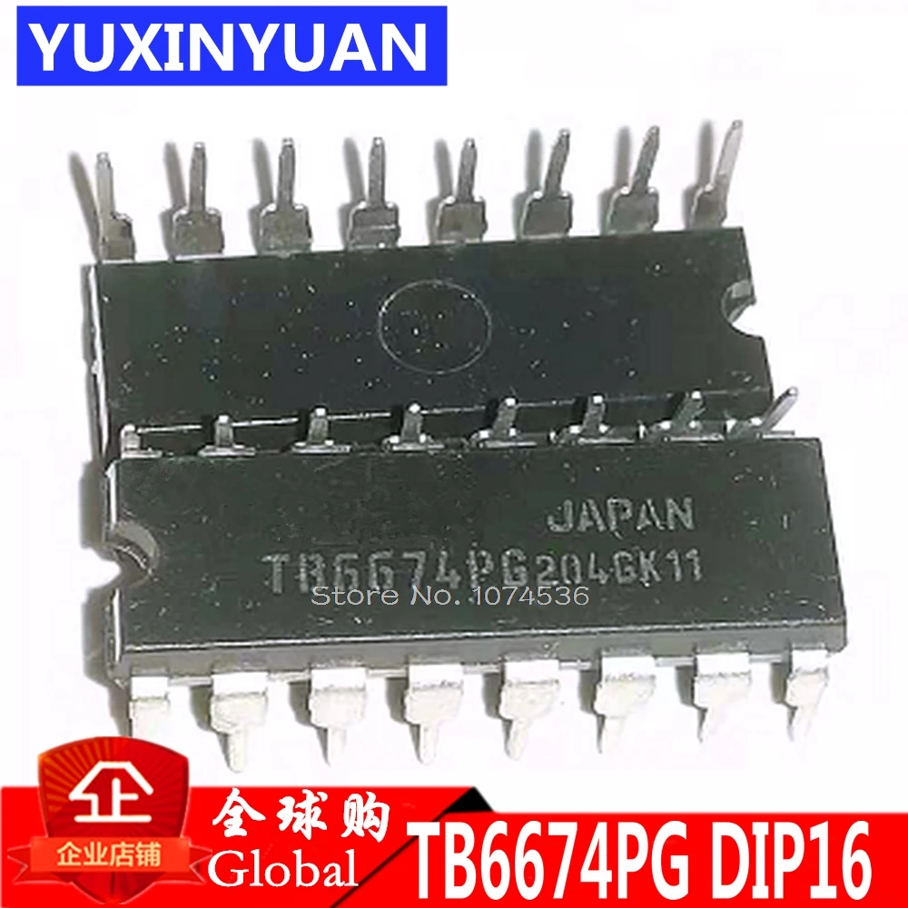 TB6674PG DIP 16 TB6674 6674PG DIP16 двухфазный биполярный шаговый двигатель 1 10