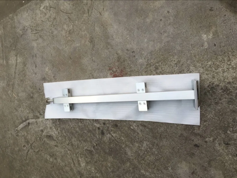 

freeshipping 920mm 201stainless steel for indoor square pools with square glass holders and flat top holder