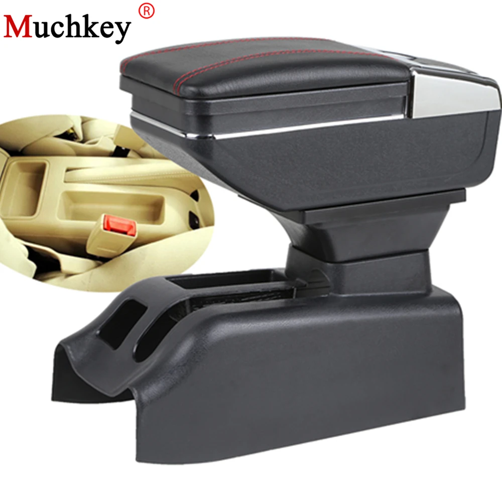 For Volkswagen Bora Golf 4 Armrest Box Central Store Content Storage