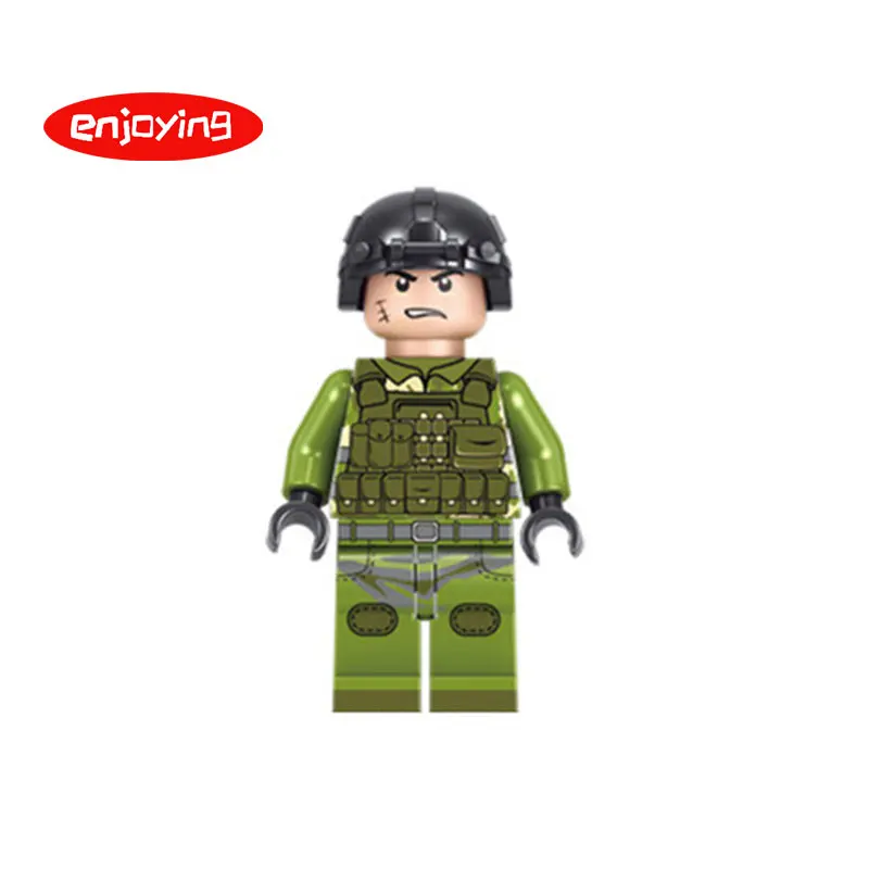 City Police Military Swat Gun Weapons Pack Army Soldiers Figure Weapon Legoings Building Blocks Men Gift Toys Battlefield WW2