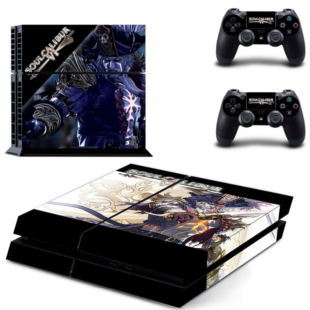 Наклейка для консоли Sony PlayStation 4 и 2 контроллеров PS4|Наклейки| |