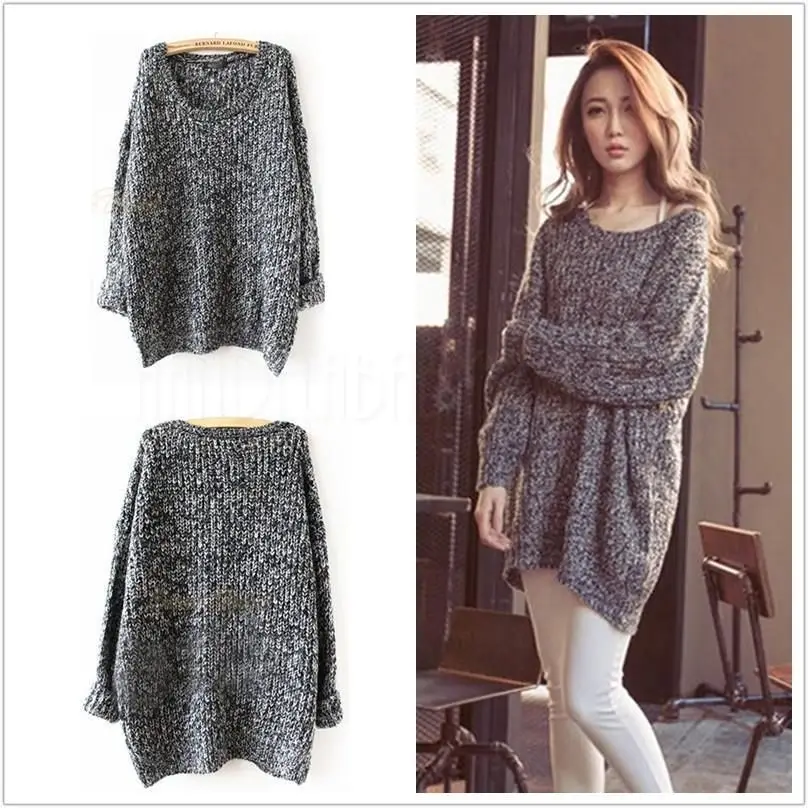 oversized knitted top
