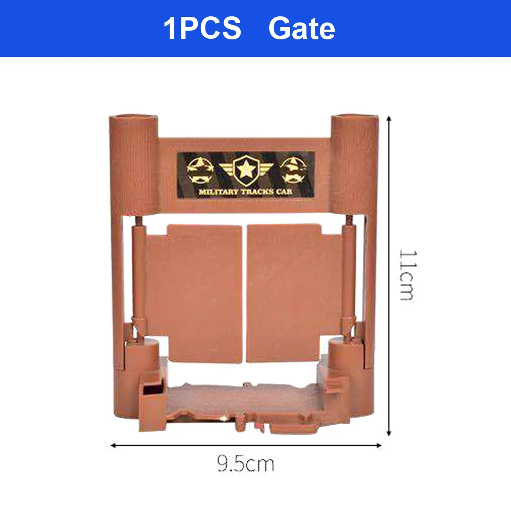5,5 см магический вагон, игрушечный гоночный трек, автомобиль, сделай сам, универсальные аксессуары для магического трека, развивающие игрушки для детей, подарки для детей - Цвет: 1PC GATE