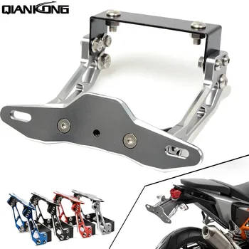 

R QIANKONG Registration License Plate Bracket Holder For SUZUKI GSX650F Bandit 650/Bandit 1200/Bandit GSX650 Z750 ER-6R ER-6N