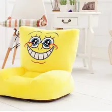 Прекрасный плюшевый Yi Зуб Губка Боб игрушечный диван креативный мультфильм Губка Боб Диван для куклы подарок на день рождения около 54x30x10 см