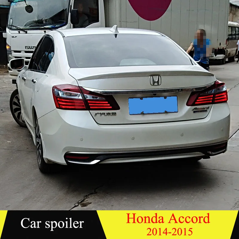 

For Honda Accord Spoiler High Quality ABS Material Car Rear Wing Spoiler For Honda Accord Spoiler 2014-2015