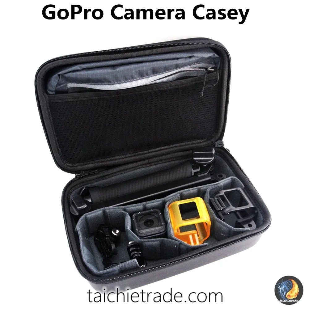 Buy GoPro Camera Casey bag GoPro Accessories Case for Cameras mounts black