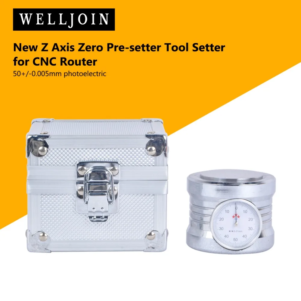 

Z Axis Zero Pre-setter Tool Setter for CNC Router 50+/-0.005mm photoelectric