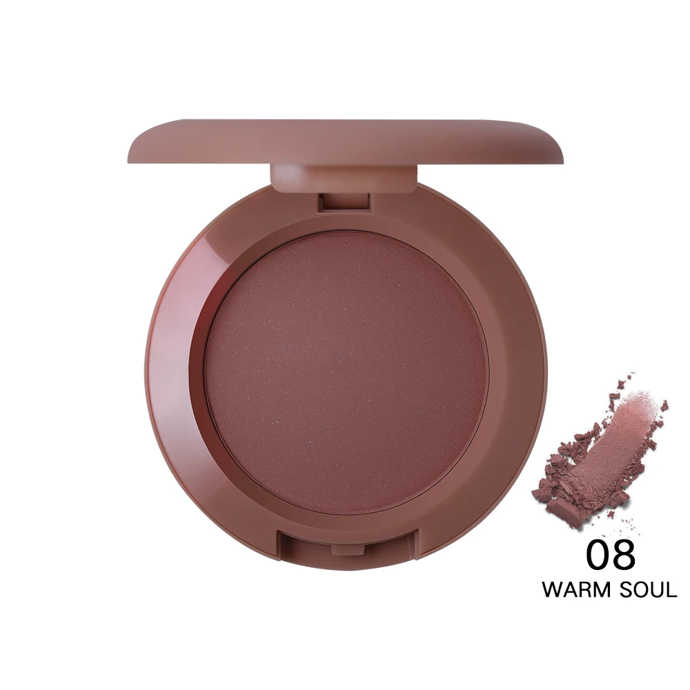 12 цветов Miss Rose Blush Palette Peach Cheek Shimmer Matte Bronzer Singel Румяна для лица Косметика для контурирования макияж пудра - Цвет: 08