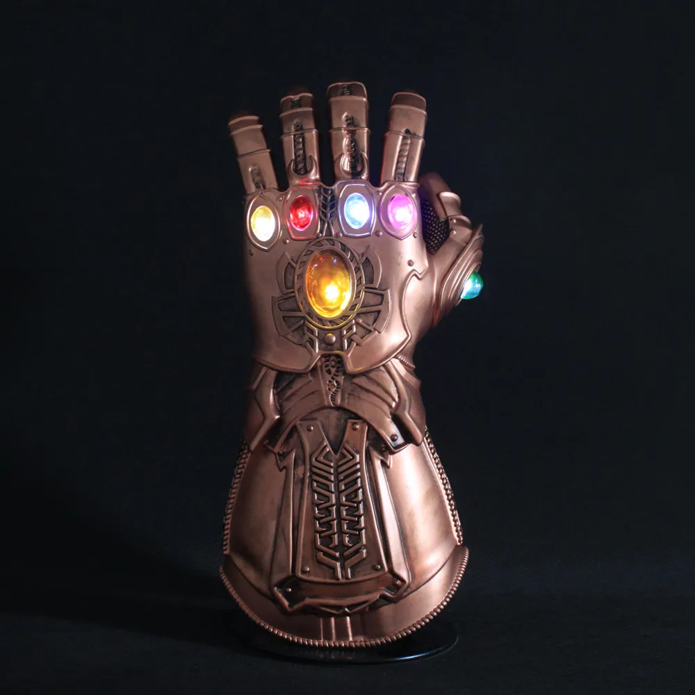 Aliexpress.com : Buy Thanos Gauntlet with Led Light Movie Avengers Infinity War PVC Glove ...