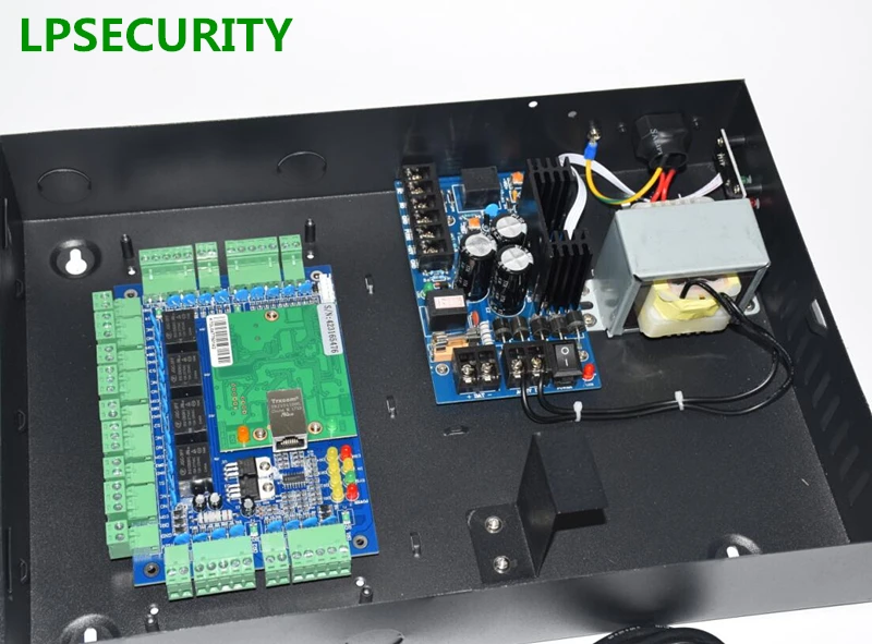 LPSECURITY 12 V 5A панель доступа с блоком питания/дверной замок плата контроллера доступа с блоком питания(резервный вход батареи