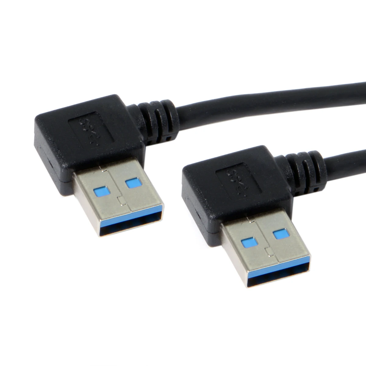 CY USB 3,0 type-A 90 градусов под прямым углом Кабель для передачи данных для компьютера с жестким диском