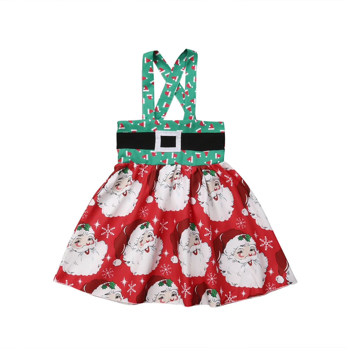 

US Newborn Toddler Kids Baby Girls Christmas Party Sleeveless Tutu skirt Clothes