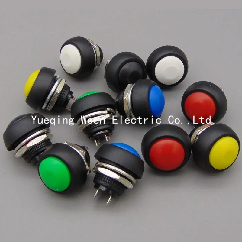 

PBS-33b 12mm, no lock switch Small button switch waterproof switch since the reset