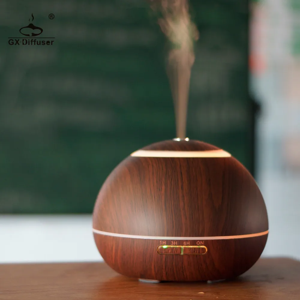 

300ML Home Appliances LED Essential Oil Portable Air Humidifier Aroma Diffuser Electric 7 Color Changing Air Purifier Mist Make
