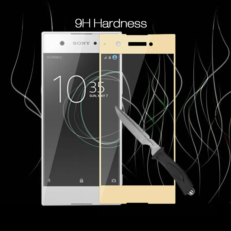 С уровнем твердости 9H закаленное Стекло для sony Xperia XA1 чехол с полным покрытием Экран протектор для sony X A1 XA 1 XA1 G3116 Двойной Премиум Защитная пленка