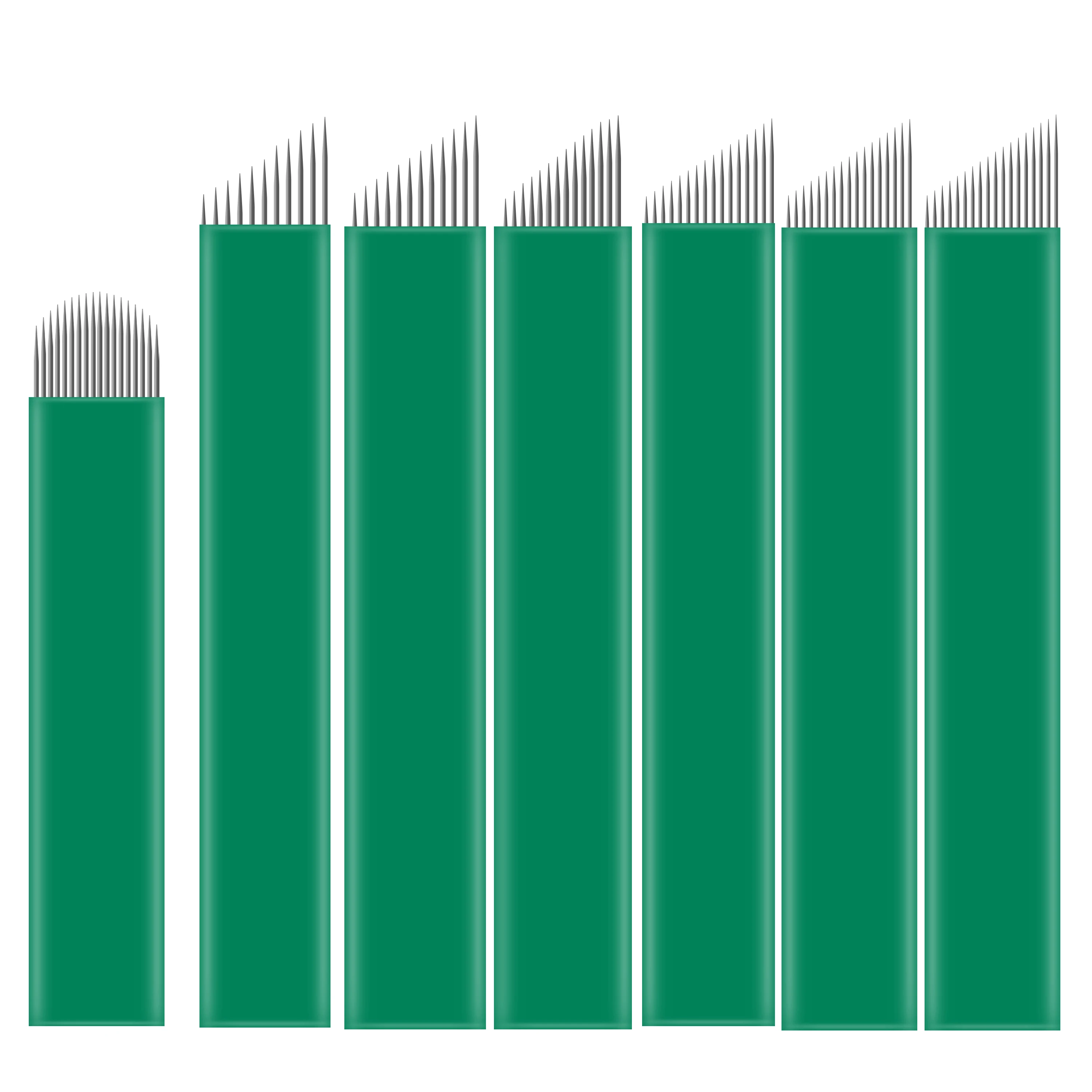 

Extremely Thin 0.18mm Nano blades 12pin 14Pin 18 u microblading needles Pins U Shape Microblading Eyebrow Laminas Agulhas Tebori