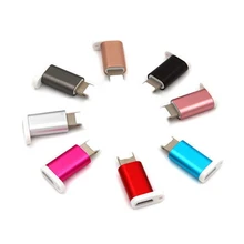 Адаптер 8 Pin Женский к USB C type-c Мужской адаптер usb-конвертер зарядный разъем типа c адаптер для Xiao mi 6 mi huawei