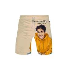 R.I.P. Memorial Descends Carlos Cameron Boyce 3d принт летние мужские модные трендовые шорты популярные повседневные летние шорты