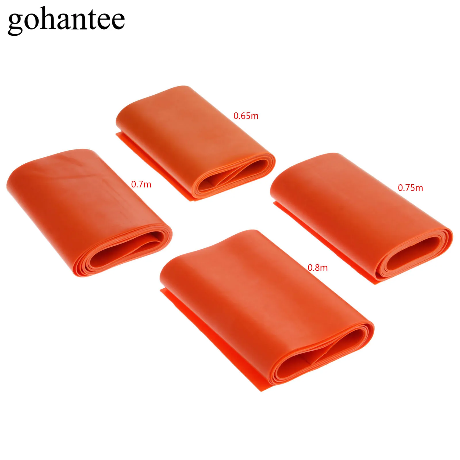 

100cmX15cm Slingshots Flat Rubber Band Elastic Belt Tension Yoga Rack Closer-spring Taper Rubber Bands 0.65mm/0.7mm/0.75mm/0.8mm