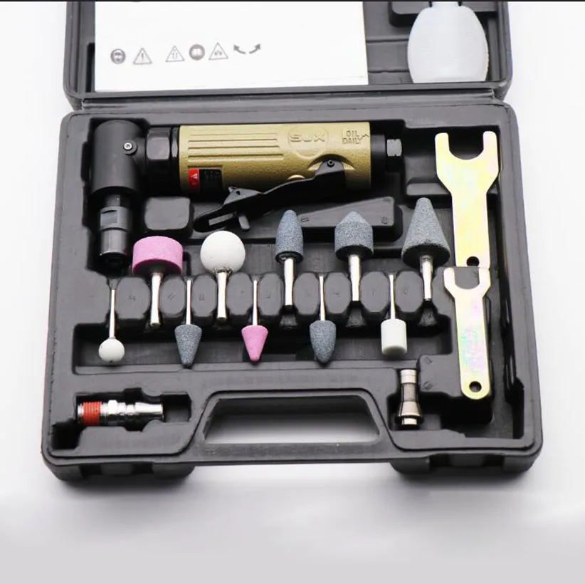 

Pneumatic Angle Die Grinder 90 Degree Air Die Grinder Tools kits