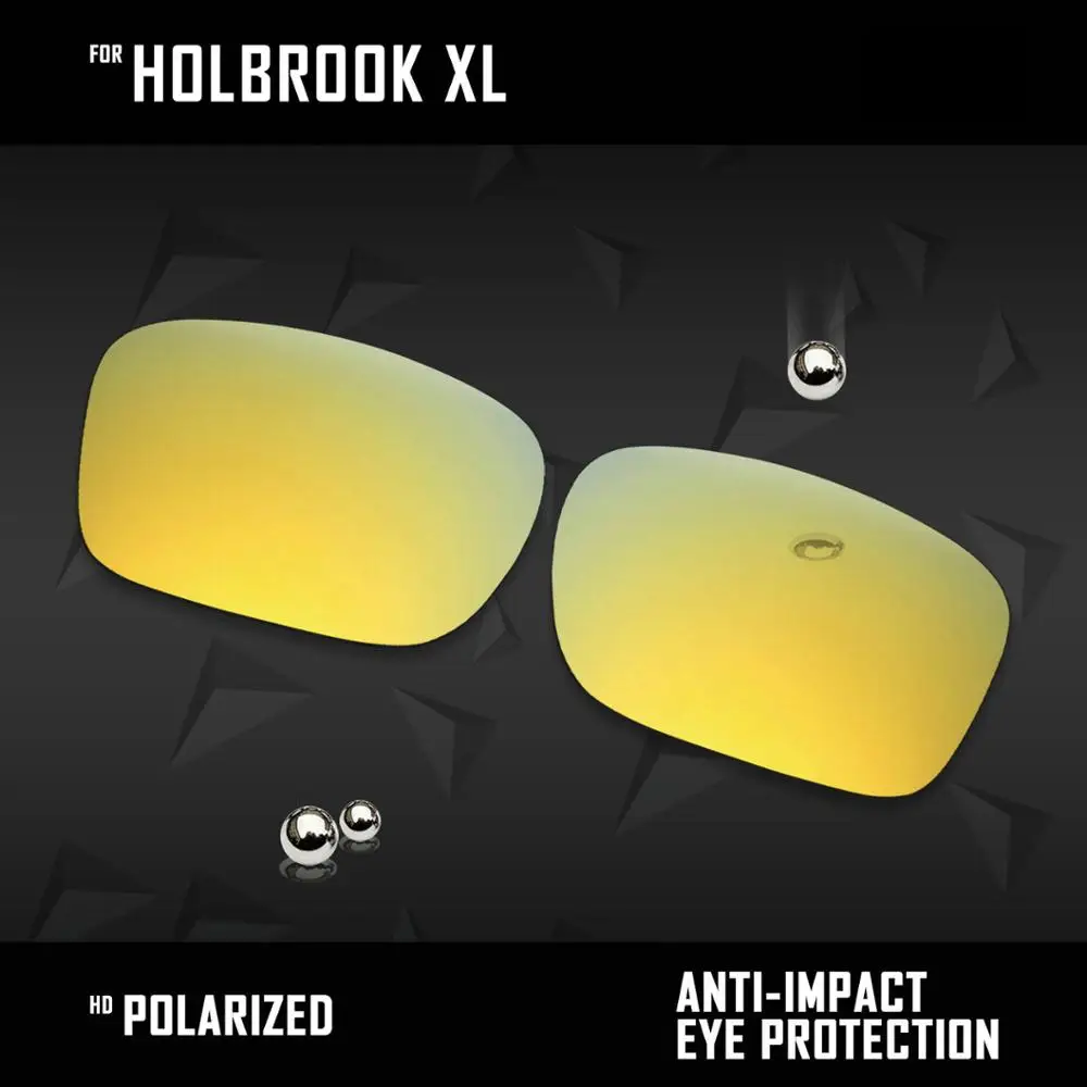 OOWLIT Lenses Replacements For Oakley Holbrook XL OO9417 Sunglasses Polarized- Multi Colors