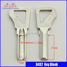 B432 дом заготовки ключей для двери слесарные принадлежности болванки ключей