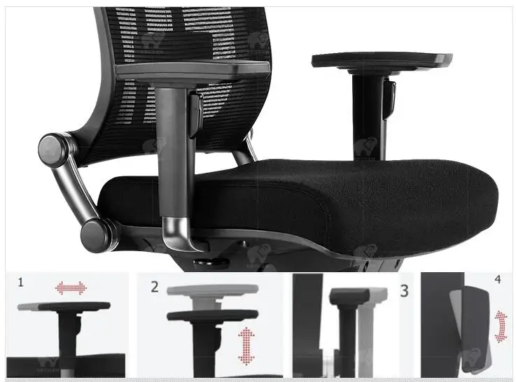 Leather boss chair reclining computer chair home modern minimalist conference chair designer office chair. -