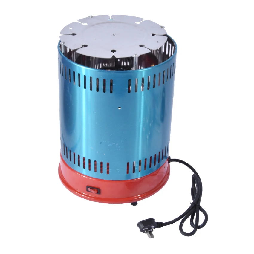 Автоматический вращающийся Электрический Вертикальный гриль для кебаба HSS-B108 бездымный гриль из нержавеющей стали 1350 Вт 220 В 50 Гц, 2-8 человек