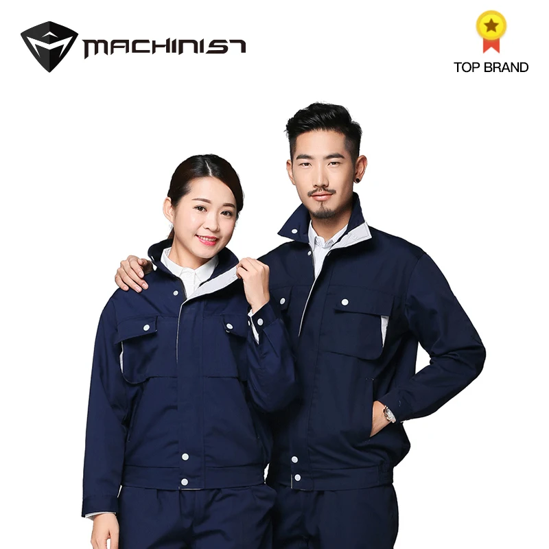 Long-Sleeved Overalls Men Auto Car Repair Service Clothing Cotton Electric Welding Tooling Coat Spring Autumn Winter Overall |