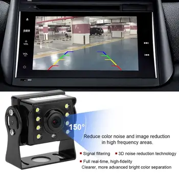 

1280*720P 7 inch Car IPS Monitor Car parking monitoring with DVR digital video recorder with LED camera 2 AHD Auto Monitor