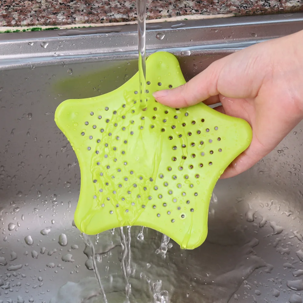 Creative Kitchen Drains Sink Strainers Filter Sewer Drain Hair Colander Bathroom Cleaning Tool Kitchen Sink Accessories Gadgets