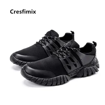 

Cresfimix zapatos de hombre men cool comfortable spring & autumn lace up shoes male casual breathable black & grey shoes e5065c