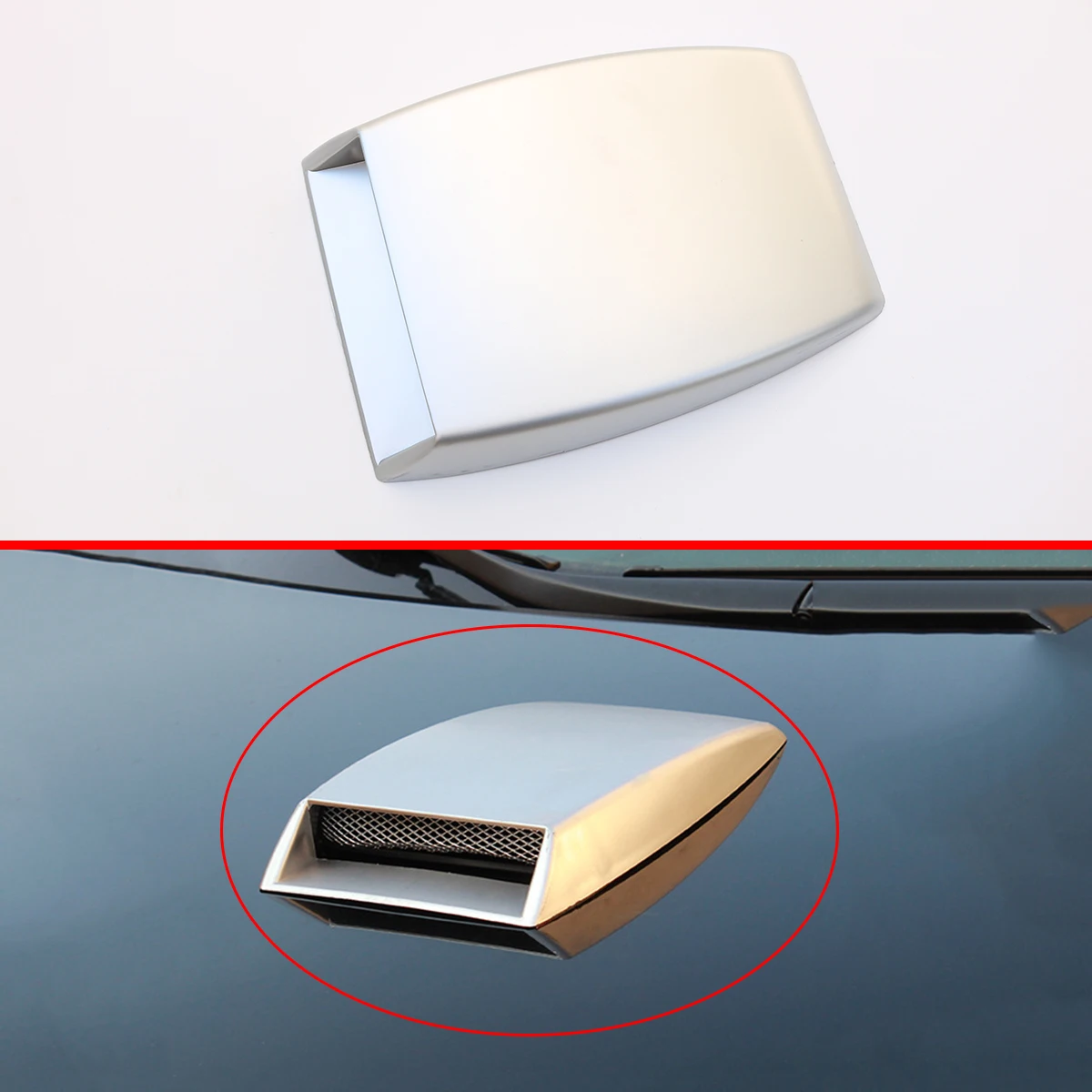 Universal Auto Car Front Body Exterior Stickers Parts Simulation Engine Grill Net Air Flow Vent Inlet Hood Accessories Decorate Universal Auto Car Front Body Exterior Stickers Parts Simulation Engine Grill Net Air Flow Vent Inlet Hood Accessories Decorate