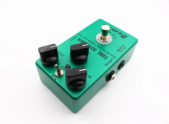 Две модели трубчатого визора TS9 и TS808 гитарные эффекты Peddal Overdrive/Distortion пробки Визер 2 в 1 ручной работы обновлен